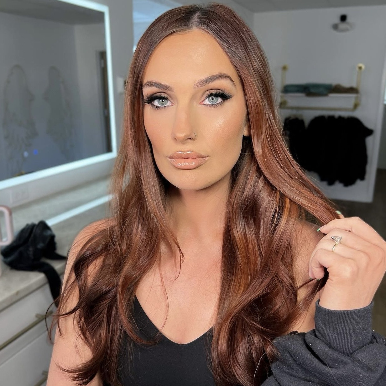 Sultry bronzed glam on my beautiful friend and model, Rachel 💫 

#LTKstyletip #LTKwedding #LTKbeauty
