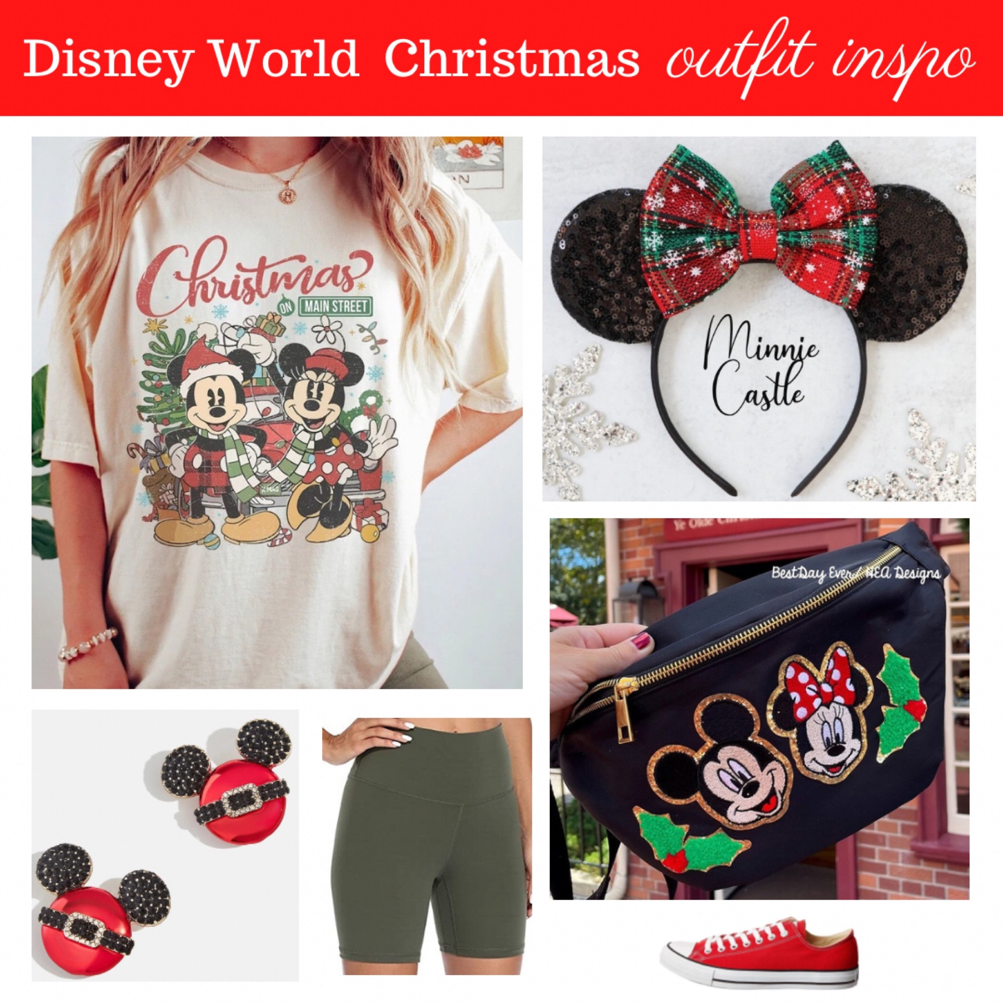Disney Christmas outfit perfect for a day at the Disney parks

#disney #disneyworld #christmas #disneychristmas #LTKchristmas

#LTKHoliday #LTKfamily #LTKSeasonal