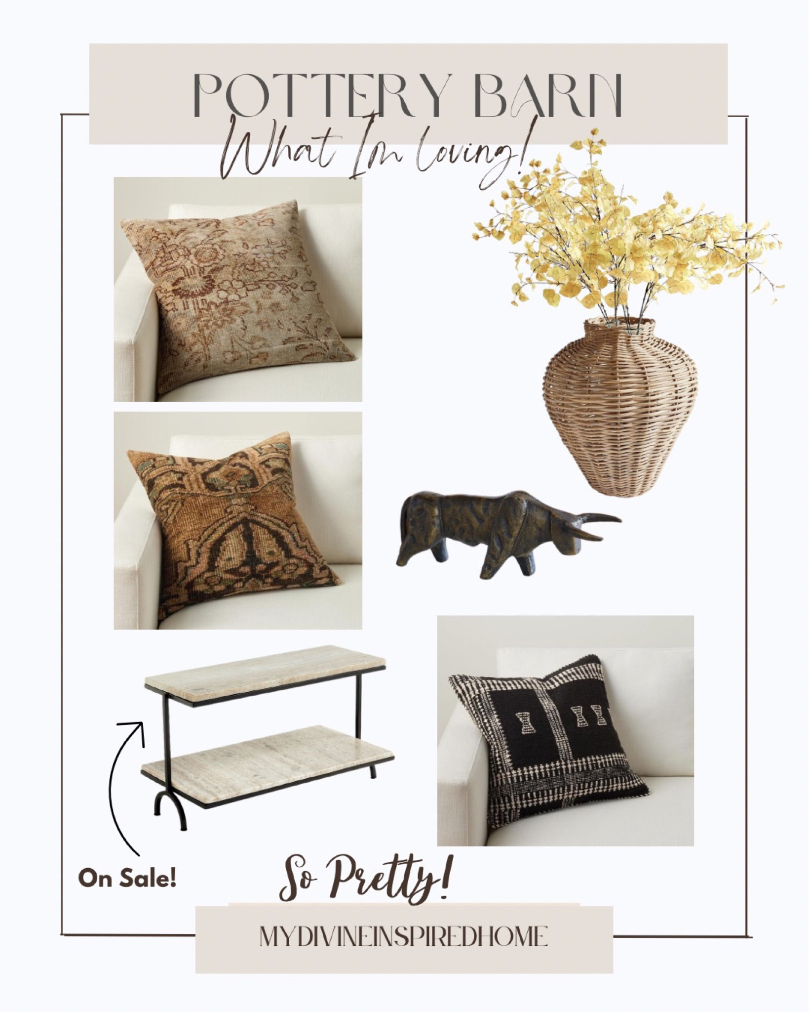 Pottery Barn new arrivals I’m loving! You’ll definitely be seeing a few of these pieces in my home! 

#LTKhome #LTKsalealert #LTKstyletip