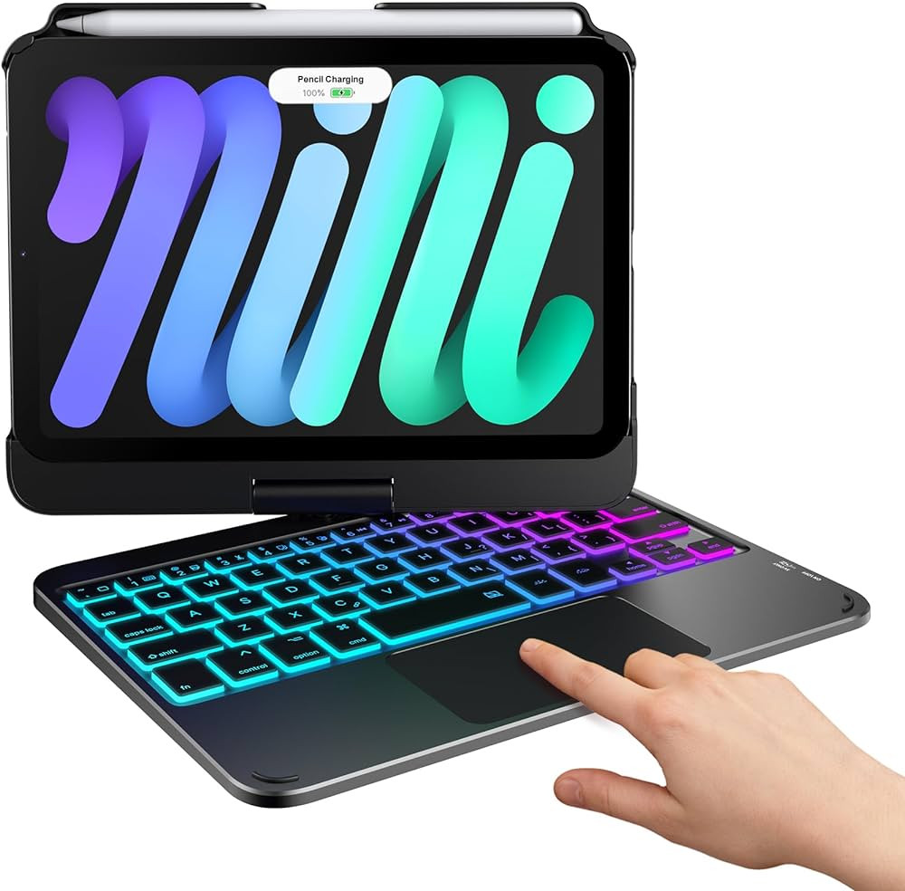 typecase Keyboard Case for iPad Mini 7 (2024) & Mini 6 (2021) - Wireless Case with Keyboard for i... | Amazon (US)