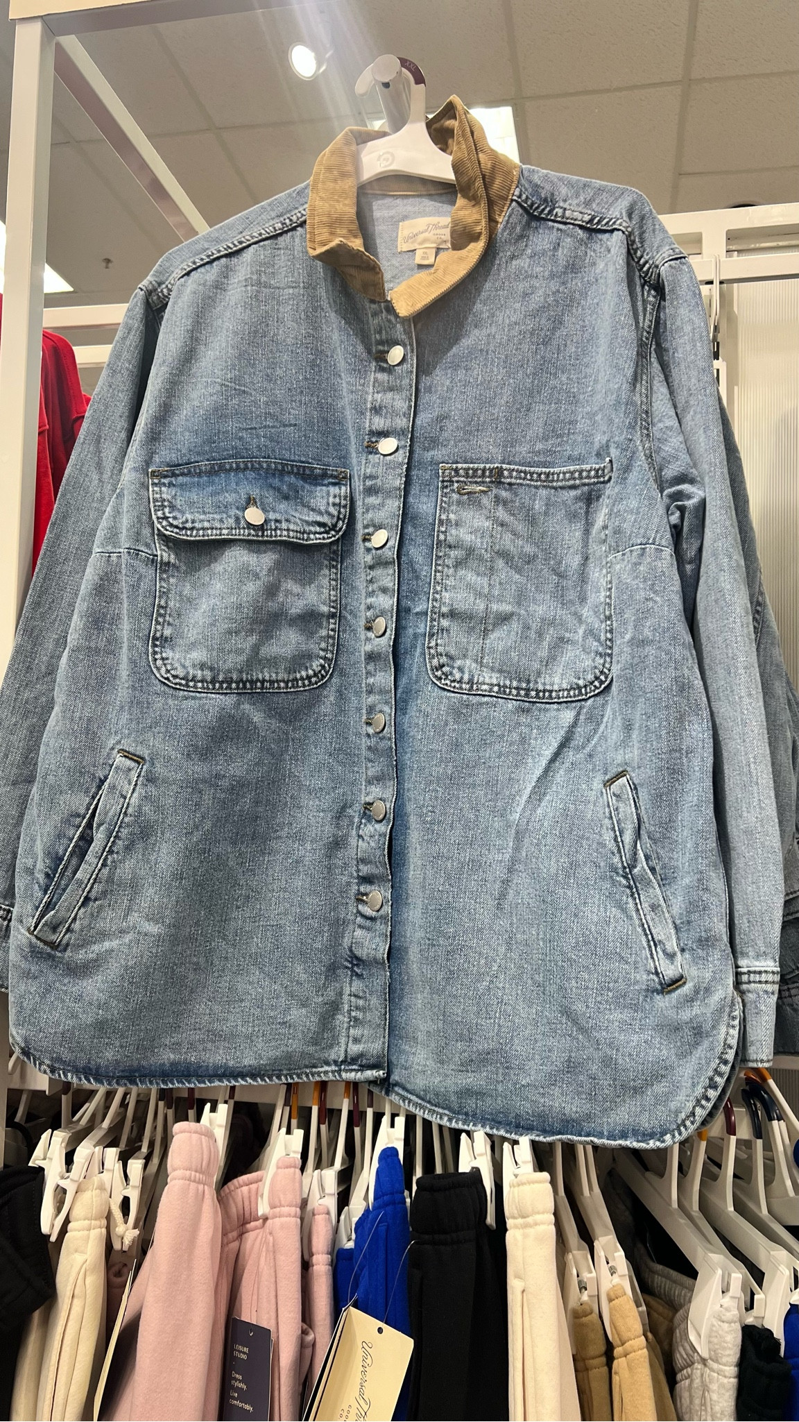 Women's Long Sleeve Denim Shacket - Universal Thread™ Blue

#LTKSeasonal #LTKMidsize #LTKStyleTip