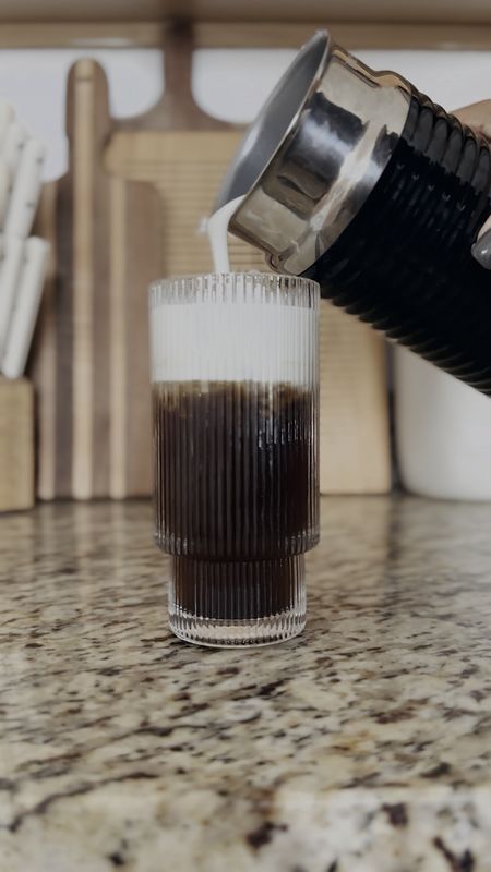 Fluted Glassware from Amazon!  - Amazon finds - kitchen decor - home decor - nespresso milk frother - fluted glass - glass straw 



#LTKhome #LTKFind #LTKunder50