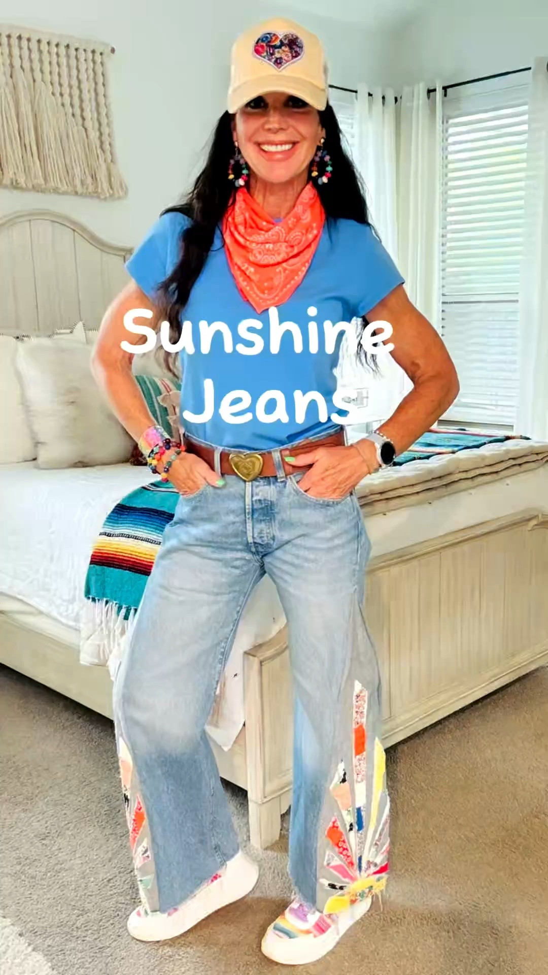 Sunshine Jean by Quilts and Clogs.  My most fav pair of up cycled vintage denim.  Handmade to be so extra special by Aurora!!!  Compliments always happen when wearing these!!! 

#LTKOver40 #LTKdayinmylife #LTKootd