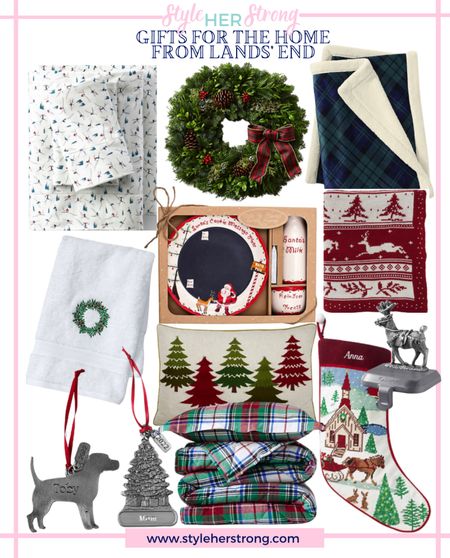 Gifts for the home, gifts for family, needlepoint stocking, Christmas decor, plaid blanket 

#LTKhome #LTKHoliday #LTKSeasonal