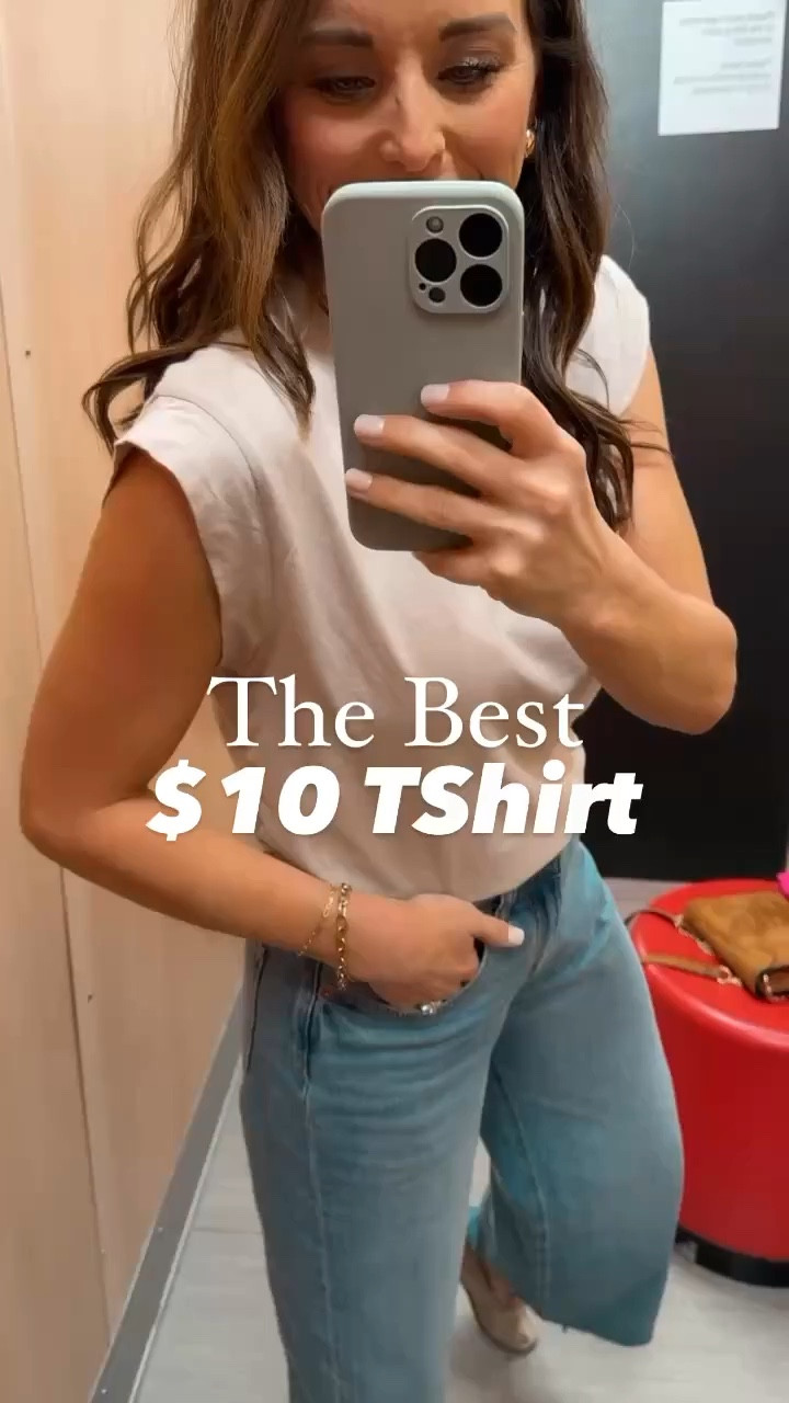 The best $10 shirt and it's available in 7 colors, available in sizes XS-4X!
Paired it with my fave Jcrew crop flare jeans! The fit on these are so good especially for my petite girls!

#LTKWatchNow #LTKStyleTip #LTKFindsUnder50