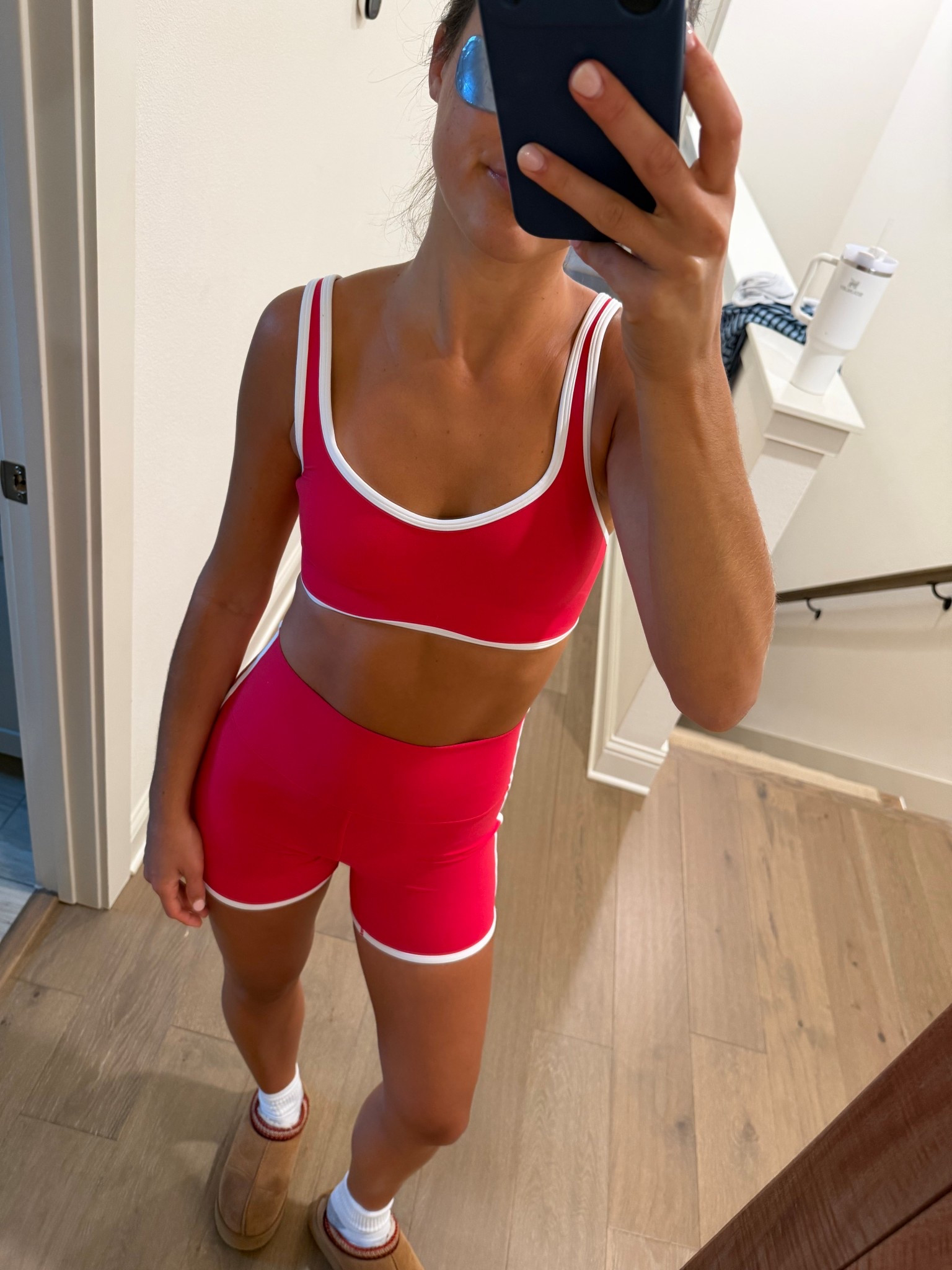 @Target matching red workout set 










biker shorts, matching set, summer, activewear, pilates, gym fit, colorblock, contrast hem, 3” biker shorts, alo look alike, set active look alike 

#LTKfitnessgoals #LTKActive #LTKSaleAlert