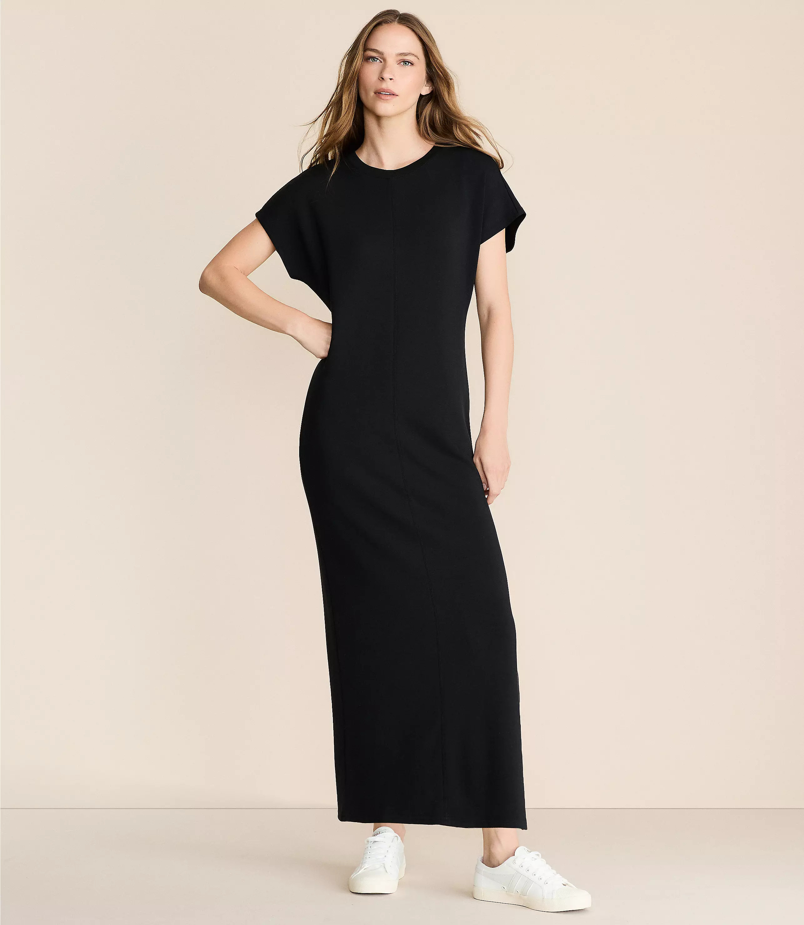 Lou & Grey Scubasoft Wedge Maxi Dress | LOFT