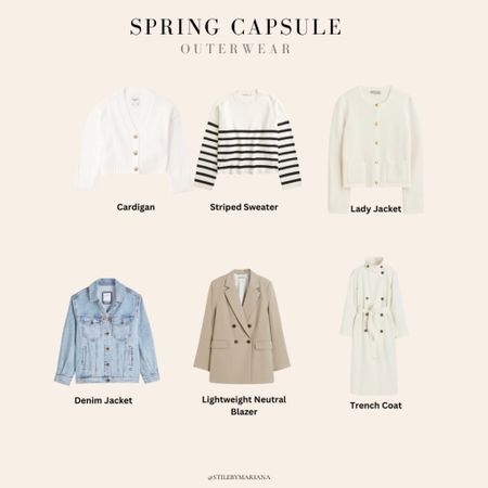 Spring Capsule Wardrobe 2024
Outerwear 

#LTKfindsunder50 #LTKfindsunder100 #LTKstyletip