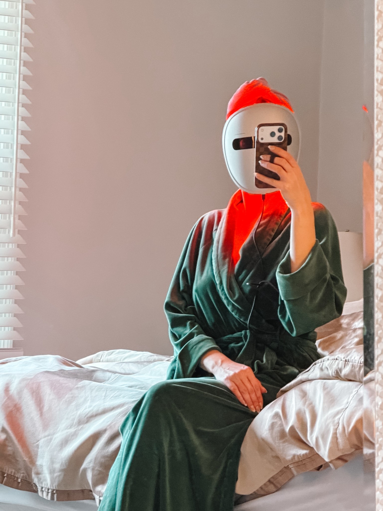 Self care Sundays.

If you haven’t added a red light therapy mask to your skincare routine, I highly suggest you do as there are so many benefits! The one I’m loving is the @amiroglobal Spectra 5 in 1 LED Light Therapy Facial Mask. It uses 5 different wavelengths in 3 different modes to target the signs of aging giving you maximum benefits.  Not only is it lightweight and easy to use, but the price is amazing. And I have a $90 off code 🙌

Use code Rachael at checkout to take $70 off!

#LTKBeauty #LTKOver40 

#LTKBeauty #LTKselfcare #LTKOver40