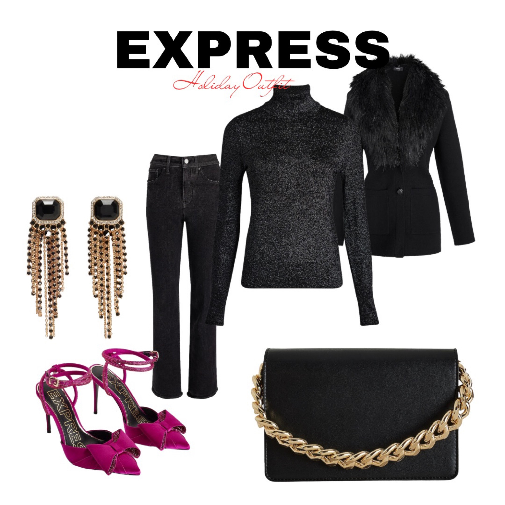 Express Holiday outfit idea 

#LTKmidsize #LTKHolidaySale #LTKHoliday