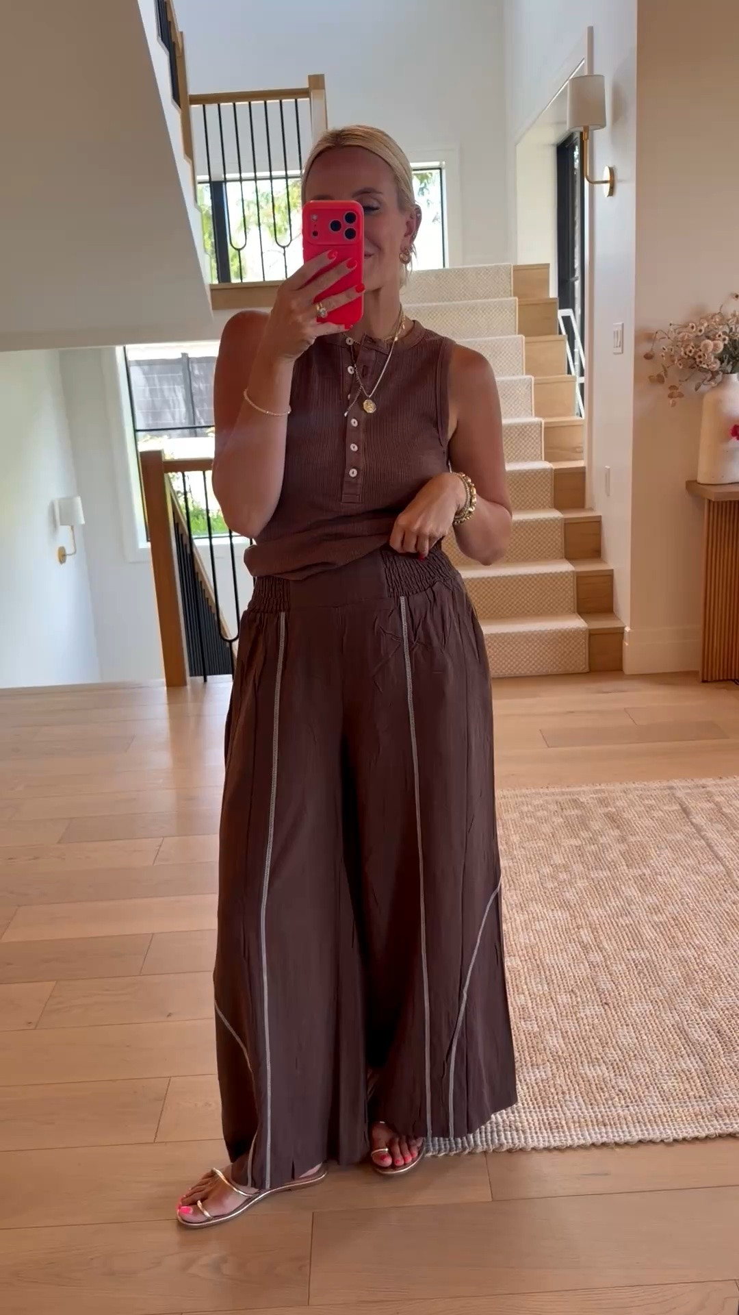 Here are those same pants in brown!

#LTKootd #LTKgrwm #LTKmomlife