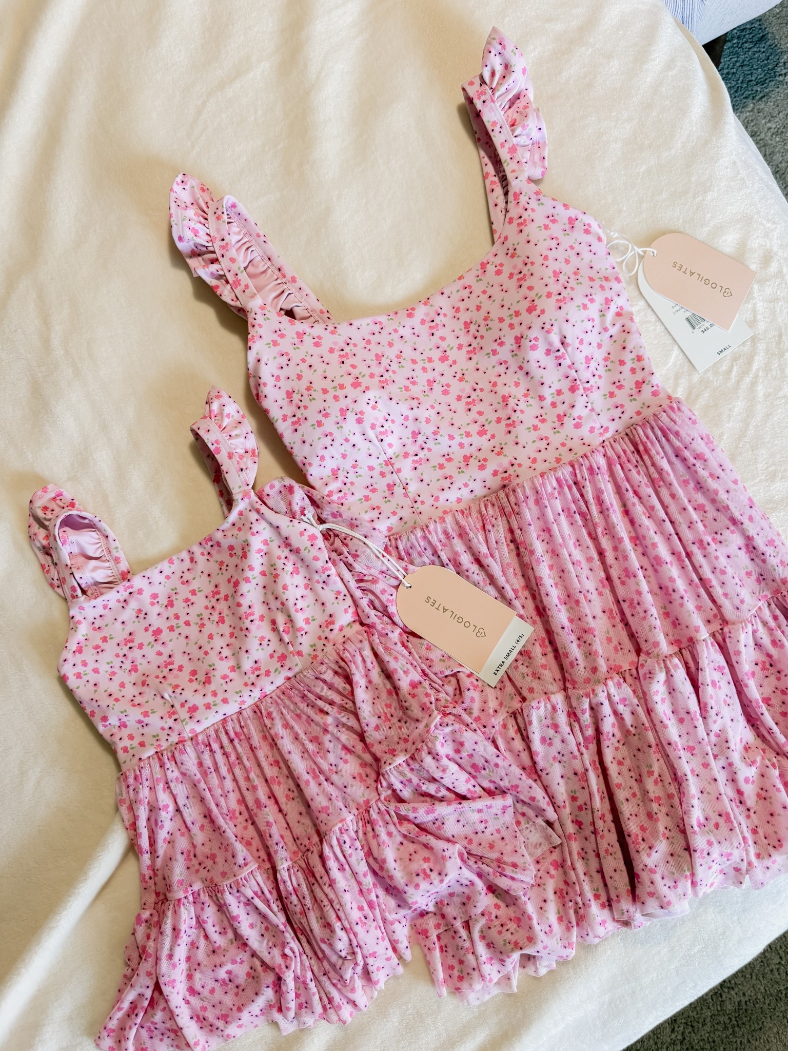 The new mama and me Blogilates did not disappoint 😍 Blakely is 2.3yo in a size XS (she’s in 18-24m) and  grabbed a small but could have done a medium for a slightly looser fit since it’s pretty fitted! 

These are going to be perfect for summer and our Disney trip! 

Mama and me, blogilates, toddler girl finds, athletic dress, target athletic womens dress, athletic toddler dress, Disney outfit inspo, Disney park days, mama and me Disney 

#LTKActive #LTKKids #LTKmomlife