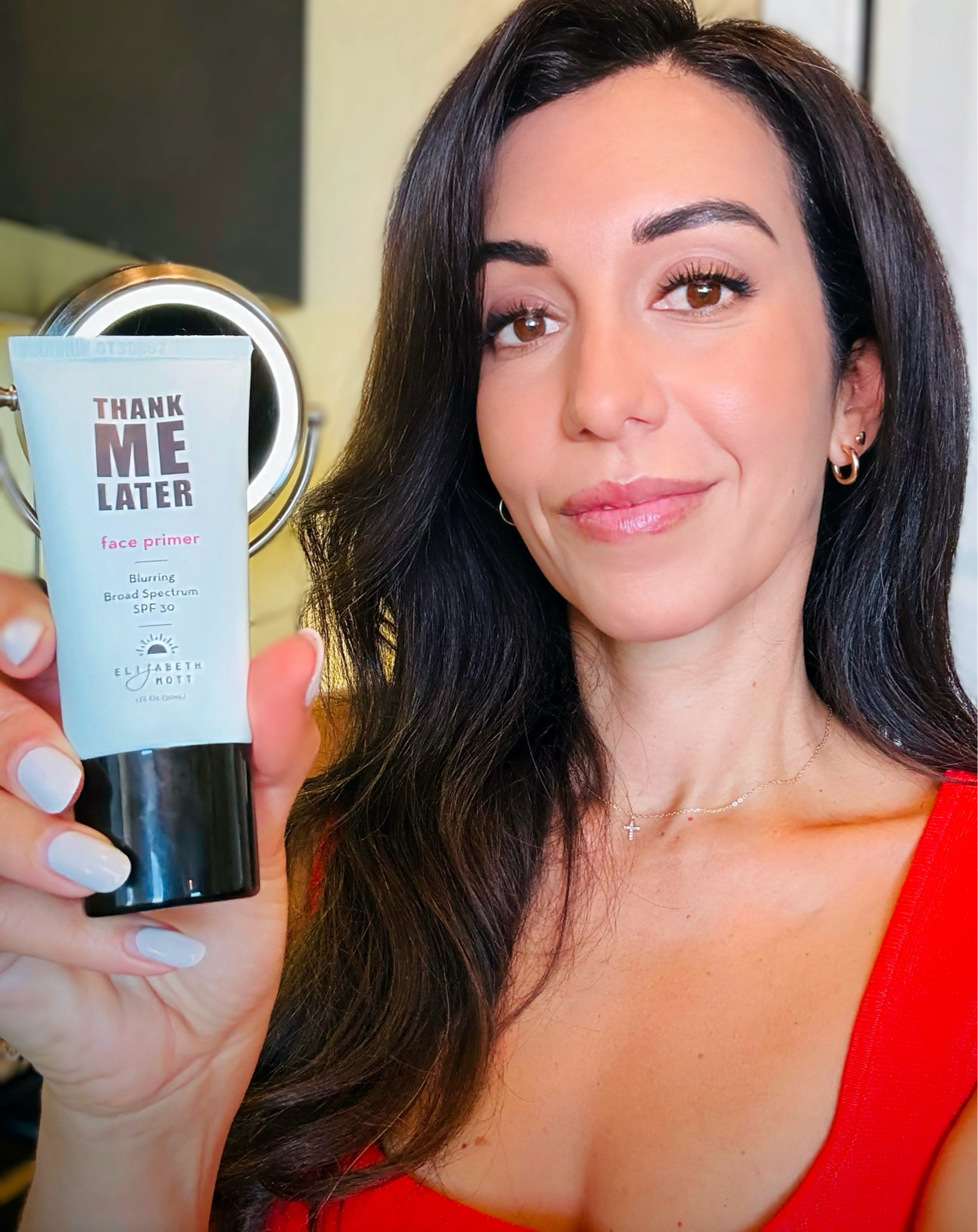 I’m loving this Hawaii based beauty and cosmetic brand, @elizabethmott cosmetics! 🌺

I’m trying their “Thank Me Later - Face Primer Blurring Broad Spectrum SPF 30.” This tinted primer glides on so smoothly giving me that dewy glass skin look! 

It’s cruelty free, protects against sun damage, pore minimizing and protects the skin from premature aging. Win and win! 🙌


#LTKBeauty