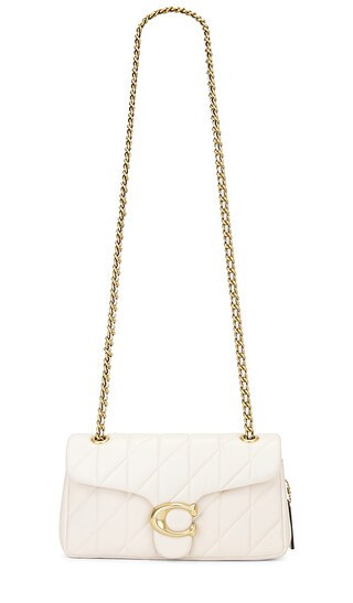 Coach Quilted Tabby Shoulder Bag in White. | Revolve Clothing (Global)