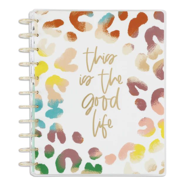 2023 Colorful Safari Animal Print Happy Planner - Big Vertical Layout - 12 Months | The Happy Planner