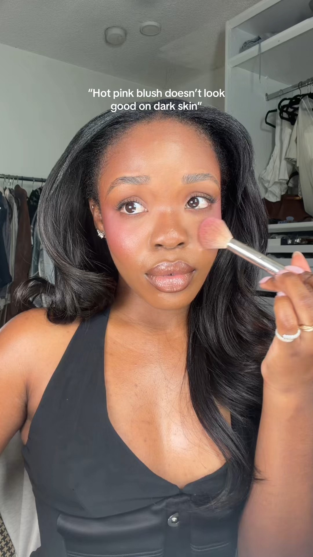 You’re right, it looks GREAT 🥰 #pinkblush #blackgirlmakeup 

#LTKBeauty #LTKgrwm