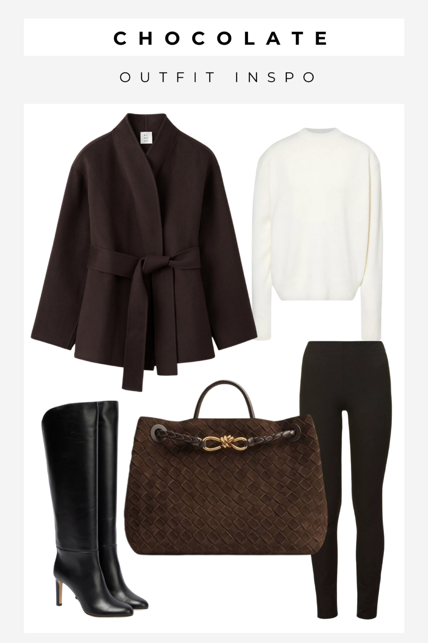 How to effortlessly style a chocolate brown bag such as the Bottega Veneta Andiamo in brown suede. 

#itbag #bottegabag #bottegeandiamo #brownbag

#LTKItBag #LTKMostLoved #LTKSeasonal