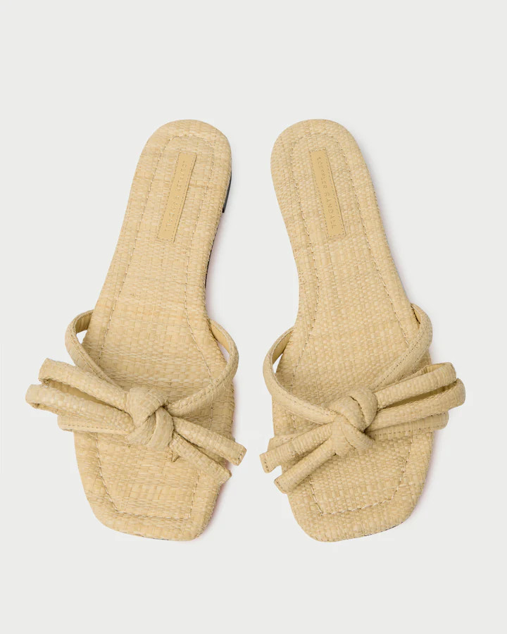 Hadley Natural Bow Sandal | Loeffler Randall