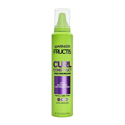 Garnier Fructis Style Curl Construct Creation Hair Mousse - 6.8oz | Target