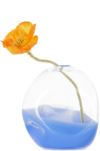 Blue Splash Bottom Softies Vase | SSENSE