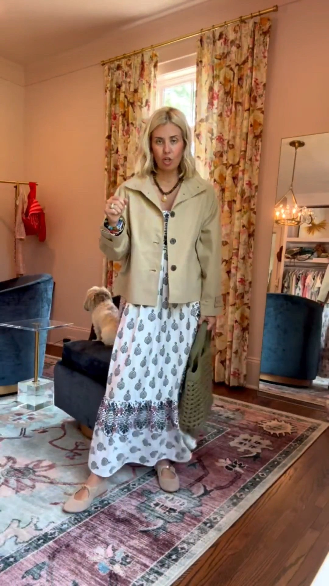 Showing you how I take a fun summer dress and wear it into fall!
Dress & Jacket - xs
Shoes - 7.5 (sized 1/2 down) 

Codes: 
Allie + Bess - Catherine20 

#LTKdayinmylife #LTKOver40 #LTKSaleAlert