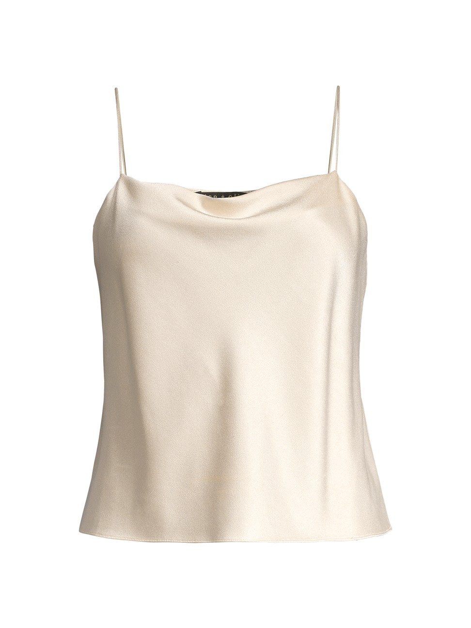 Alice + Olivia Women's Harmon Drapey Slip Tank - Champagne - Size Small | Saks Fifth Avenue