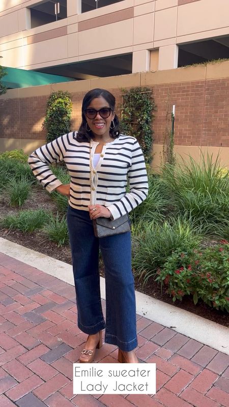 The Emilie Lady jacket from J. crew is my go to for spring! 

Spring fashion. Spring outfit. Spring sweater. Striped sweater.

#LTKSeasonal #LTKstyletip