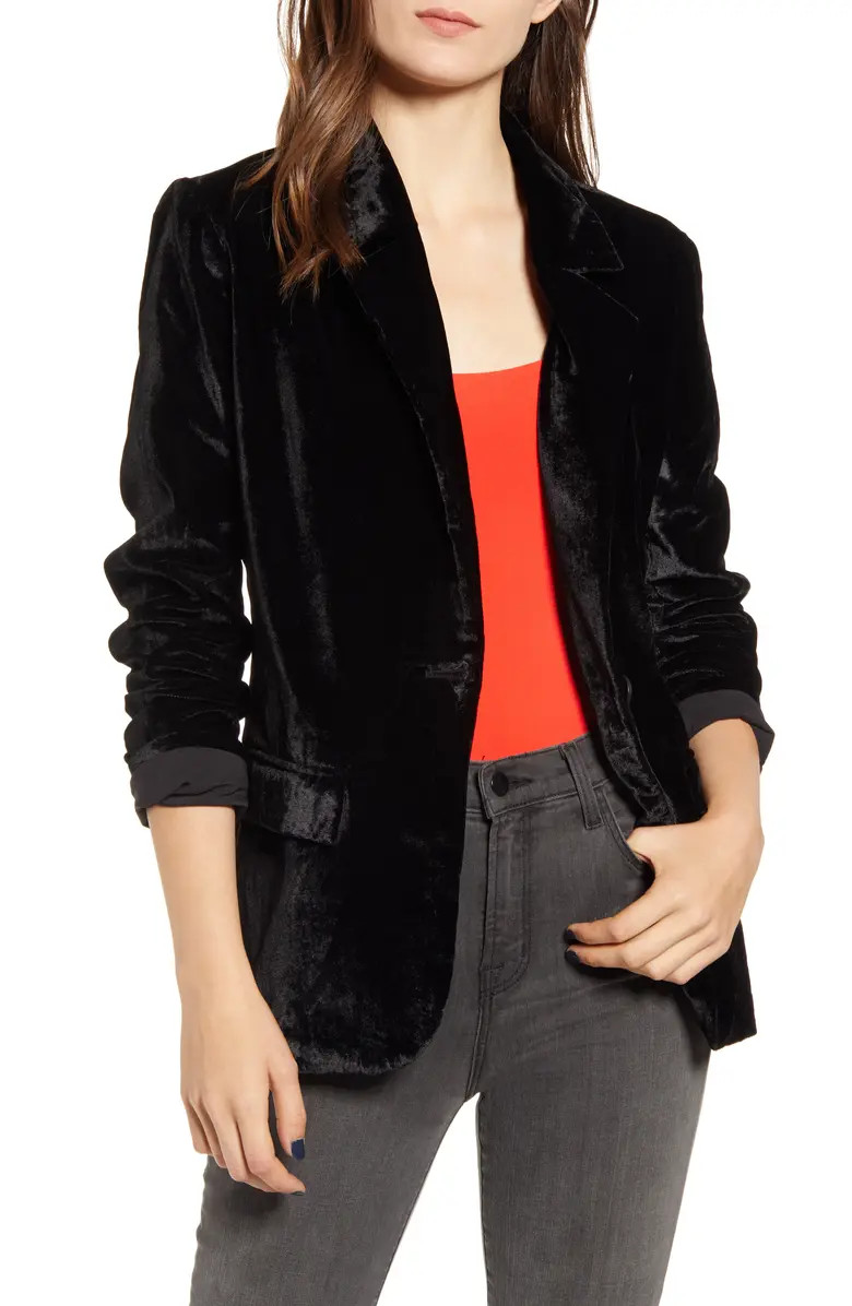 Chelsea28 Velvet Dress Blazer | Nordstrom | Nordstrom