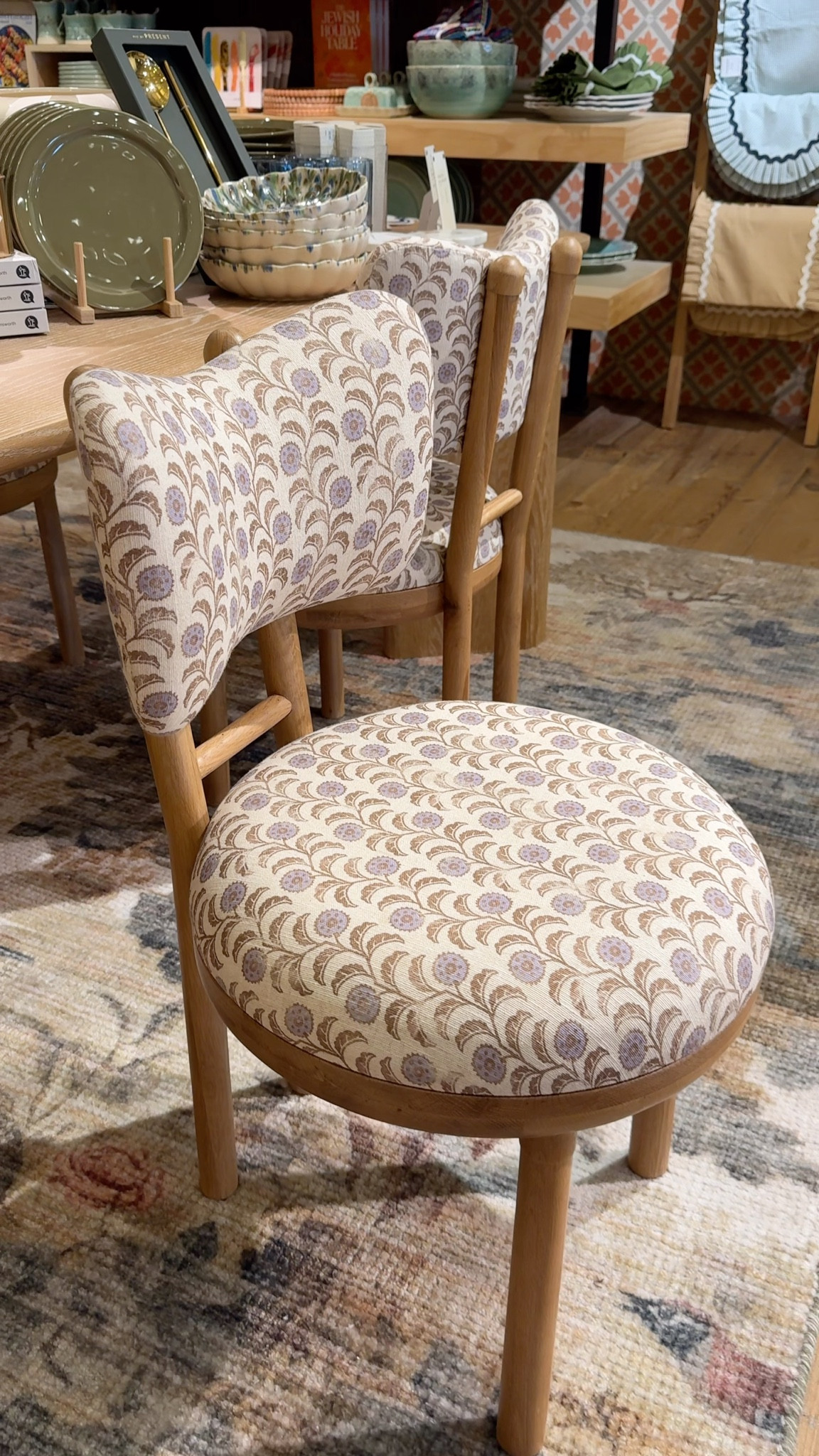The prettiest Anthropologie patterned dining chairs to add a subtle statement to your dining room! 

#LTKHome #LTKFamily #LTKStyleTip