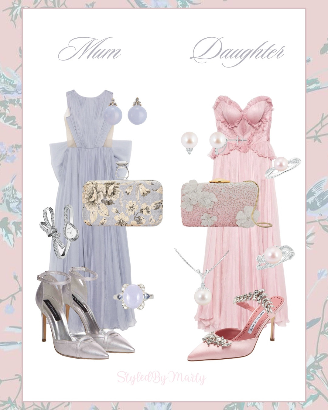 Mum Or Daughter - Formal Outfits Inspo 


Wedding guest dress, fall wedding guest dress, wedding guest outfit, formal dress, gown dress, pink gown, blue gown, green gown, Occasionwear, clutch bag, evening shoes, wedding shoes, gala dress, luxury fashion 

#LTKShoeCrush #LTKWedding #LTKStyleTip