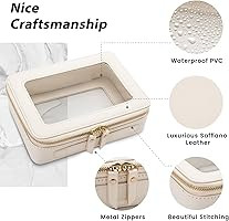 Aveniee Clear Makeup Bag Cosmetic Organizer Case, Waterproof Travel Toiletry Bag for Women, Skinc... | Amazon (US)