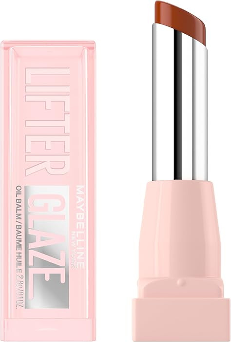 MAYBELLINE Lifter Glaze Oil Balm with Hyaluronic Acid and Hydrating Oil Blend, Lip Balm with 24HR... | Amazon (US)