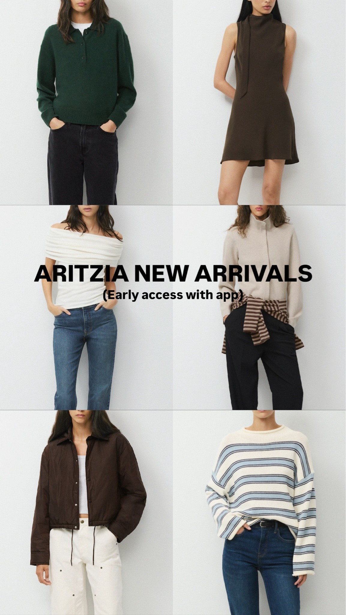 Obsessing over these new @Aritzia arrivals 😍