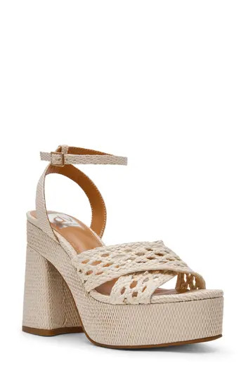 DV by Dolce Vita Whisora Platform Sandal in Ivory at Nordstrom Rack, Size 8 | Nordstrom Rack