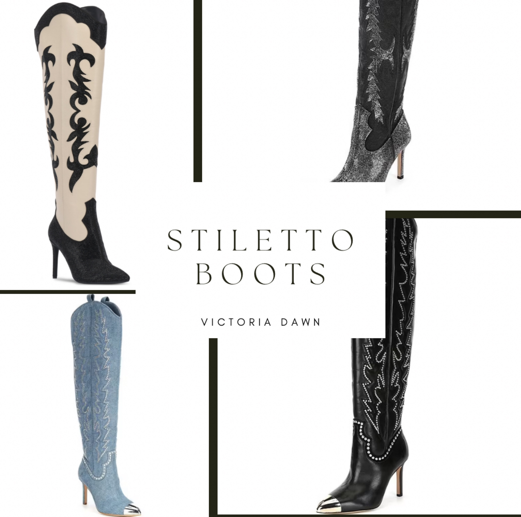 STILETTO WESTERN BOOTS

#LTKshoecrush