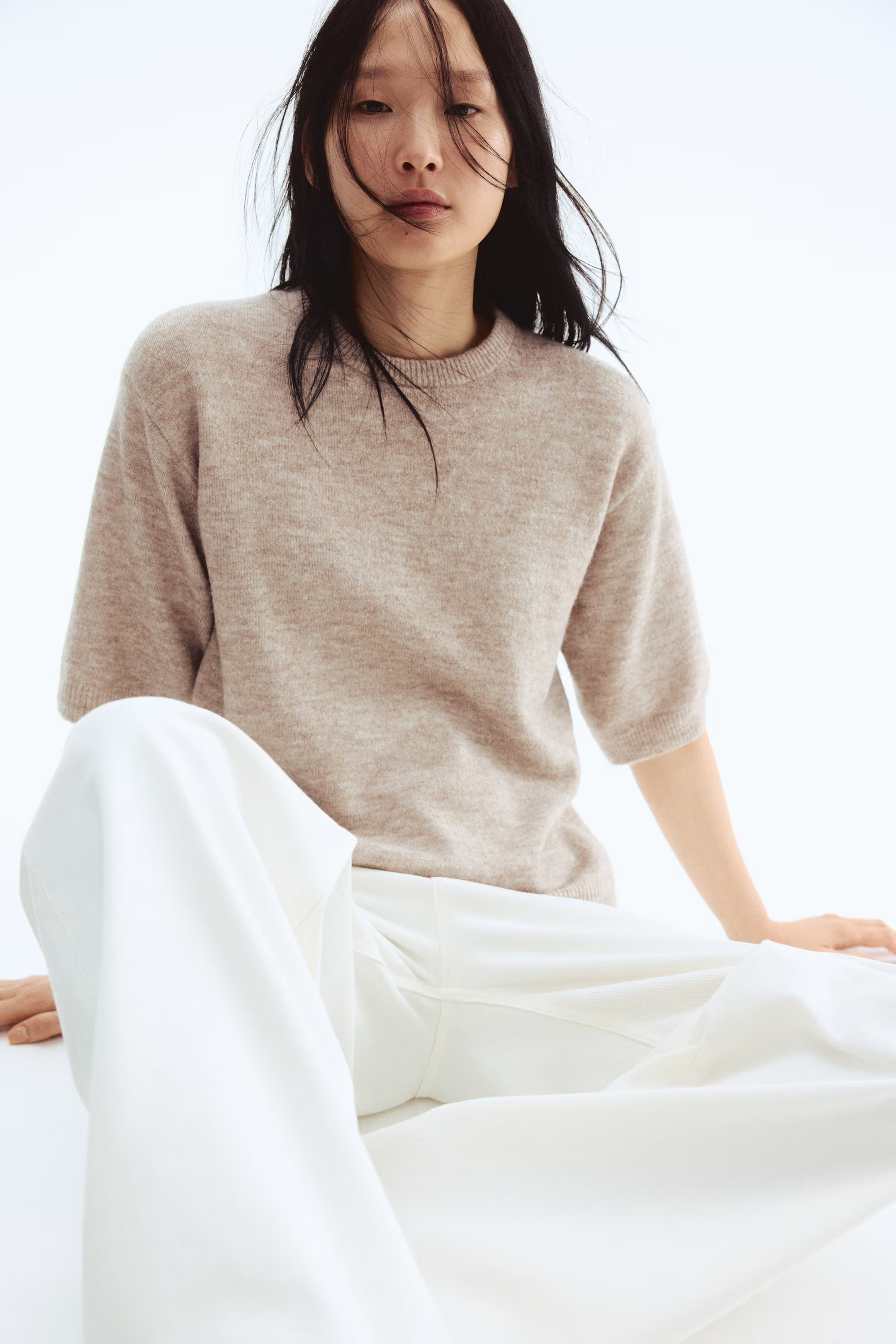 Knitted T-shirt | H&M (UK, MY, IN, SG, PH, TW, HK)