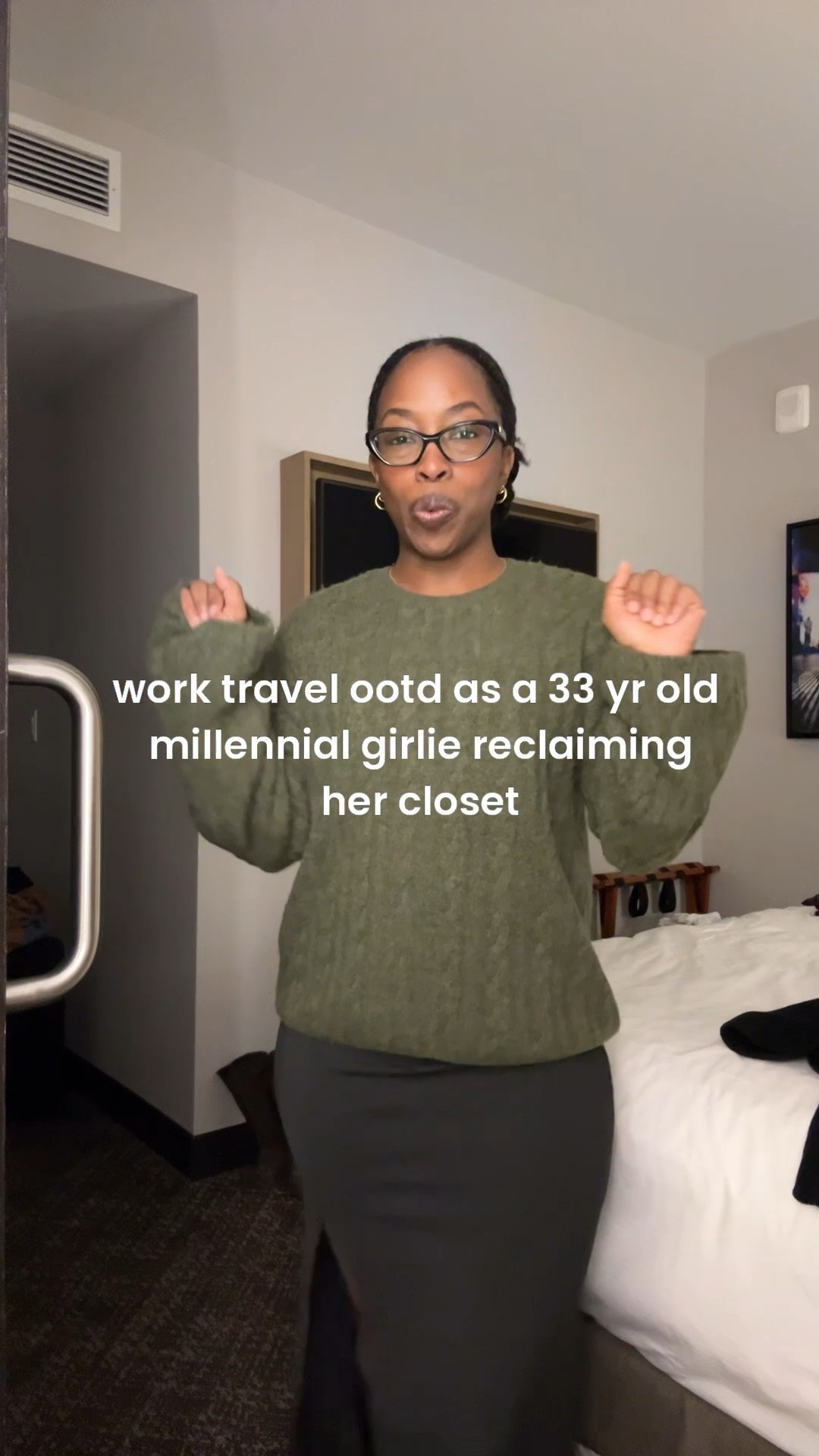 Work ootd as a corporate millennial girlie. Wore this outfit to attend some vendor meetings and lots of walking through the city. Love this Loft sweater, super soft and cozy and perfectly oversized. Wearing a size small. #sweaters #winterfashion 

#LTKdayinmylife #LTKPetite #LTKootd