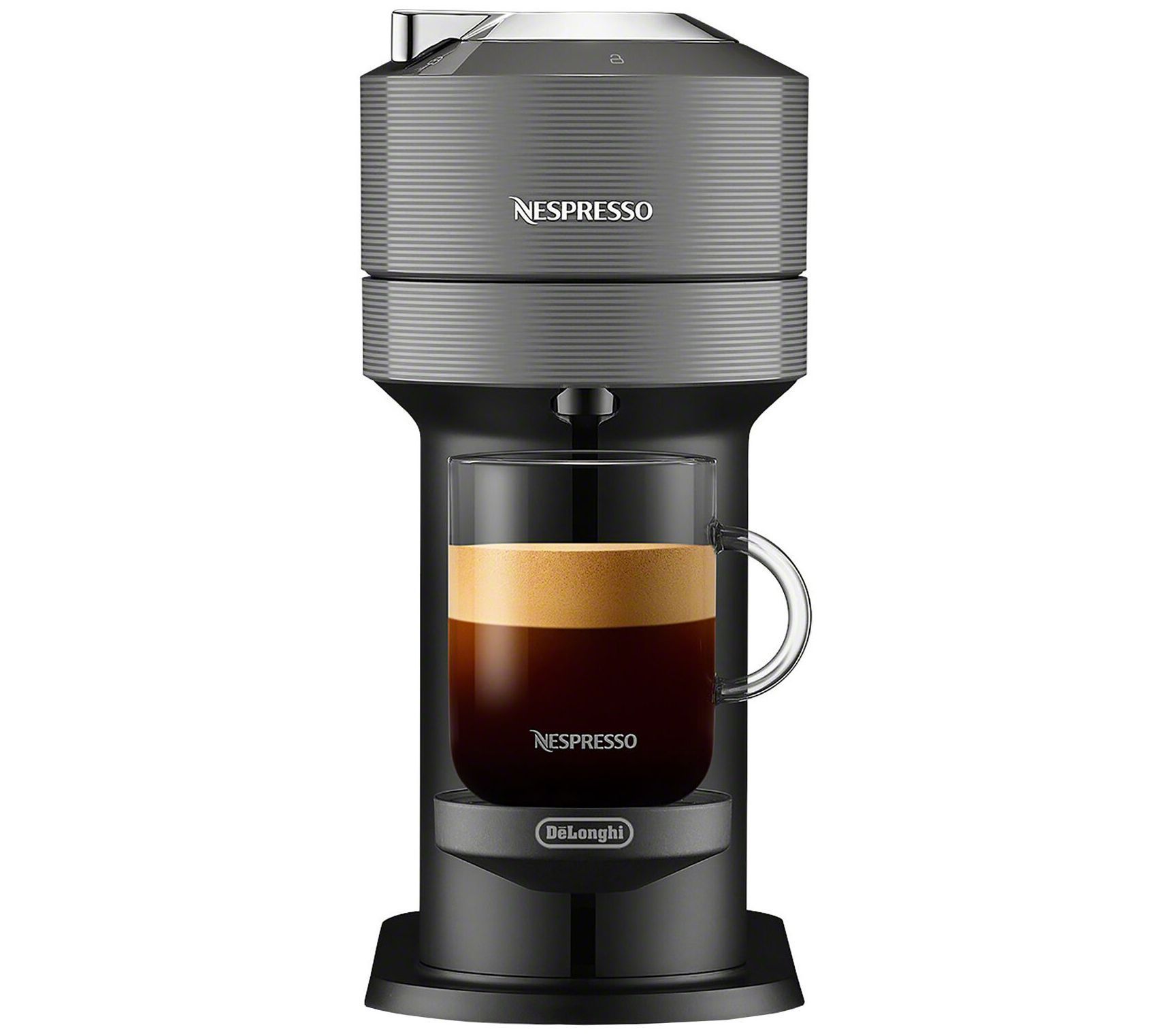 Nespresso by De'Longhi Vertuo Grey Coffee/Espresso Maker - QVC.com | QVC