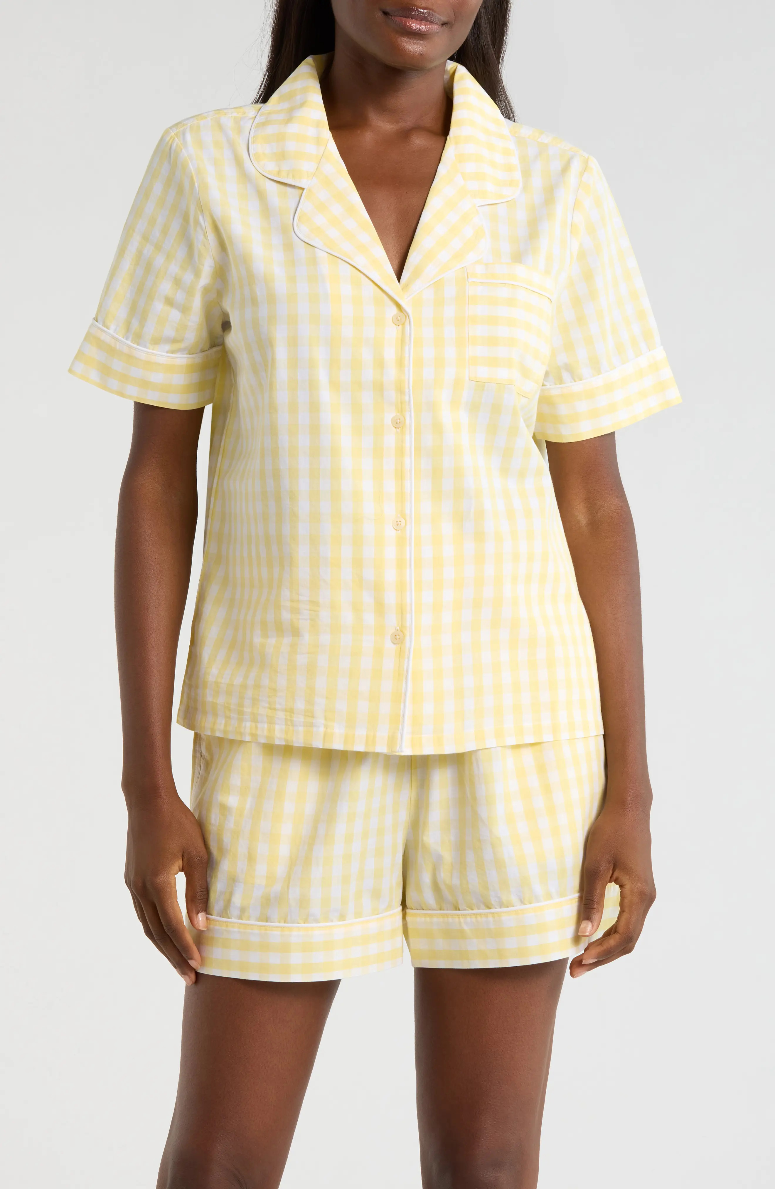 Nordstrom Classic Short Cotton Pajamas (Women) | Nordstrom | Nordstrom