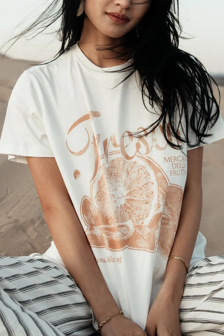 Fresco Fruit Market Graphic Tee | Böhme US
