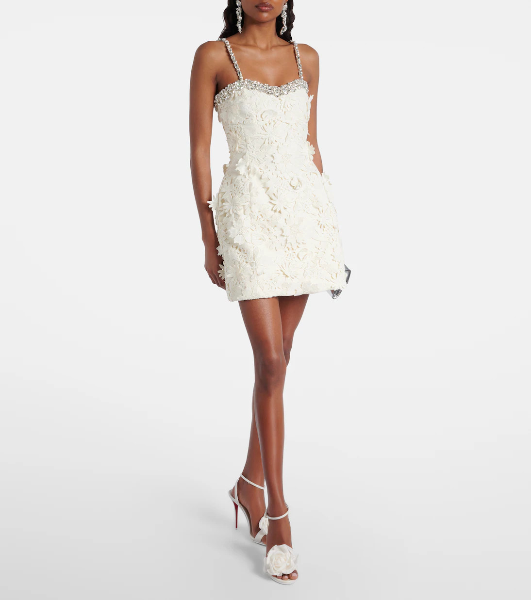 Sophie embellished lace minidress | Mytheresa (UK)