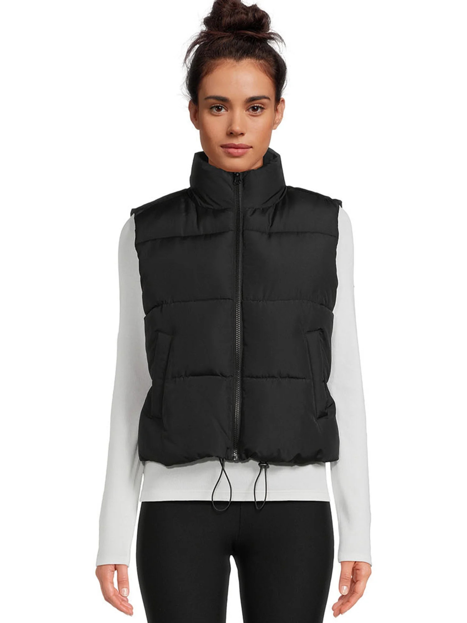 No Boundaries Juniors Puffer Vest | Walmart (US)