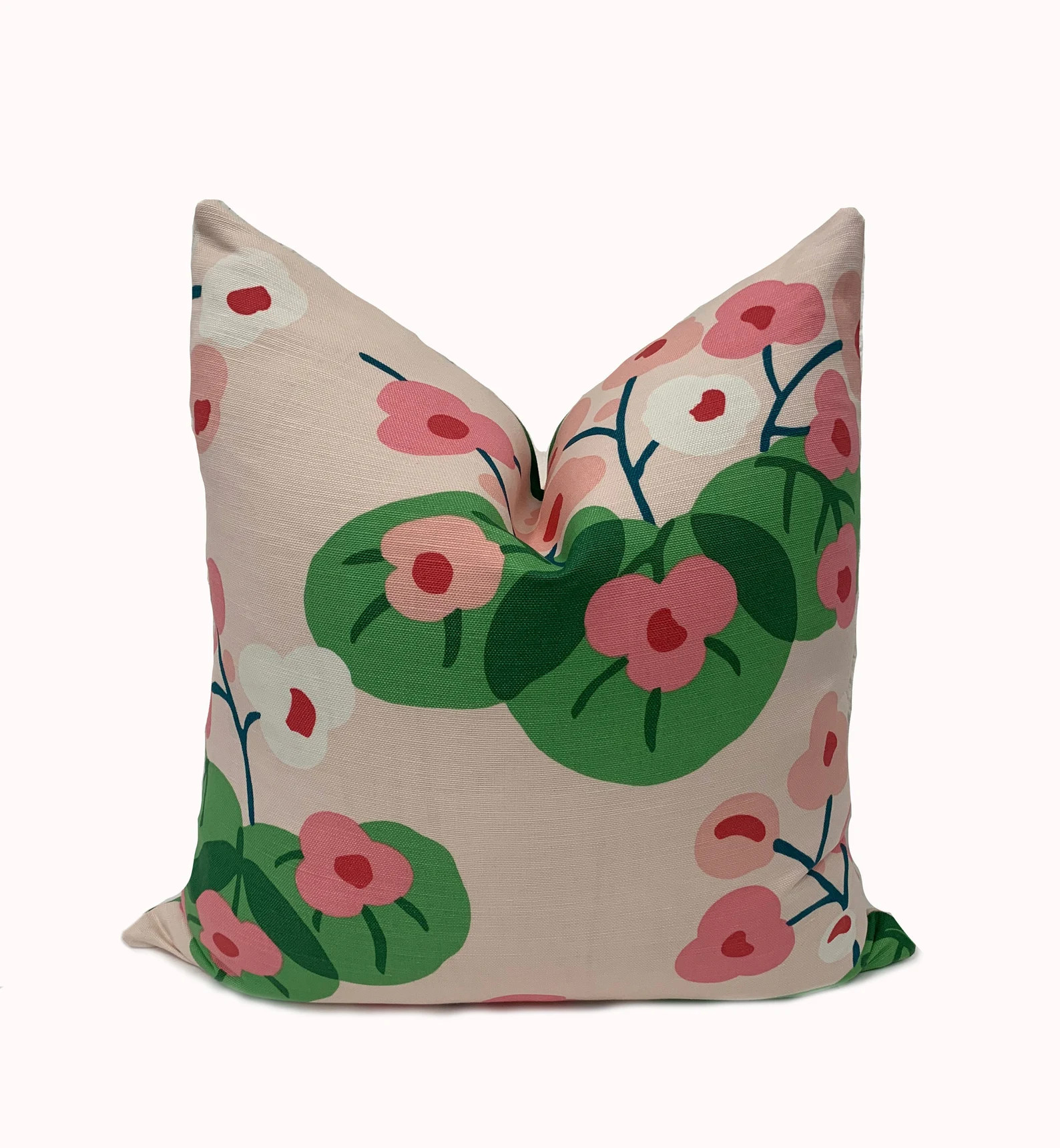 Schumacher Saku Pink Cushion Cover Pillow Cover Double Sided - Etsy | Etsy (US)