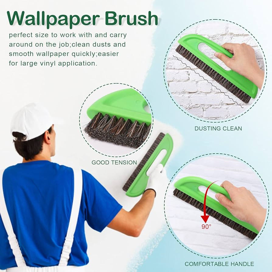 WRAPXPERT Wallpaper Smoothing Tools,Wallpaper Tool Kit with Squeegee Smoother,Seam Roller,Wallpap... | Amazon (US)