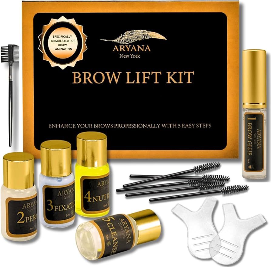 ARYANA NEW YORK Eyebrow Lamination Kit | At Home DIY Perm For Your Brows | Instant Professional L... | Amazon (US)