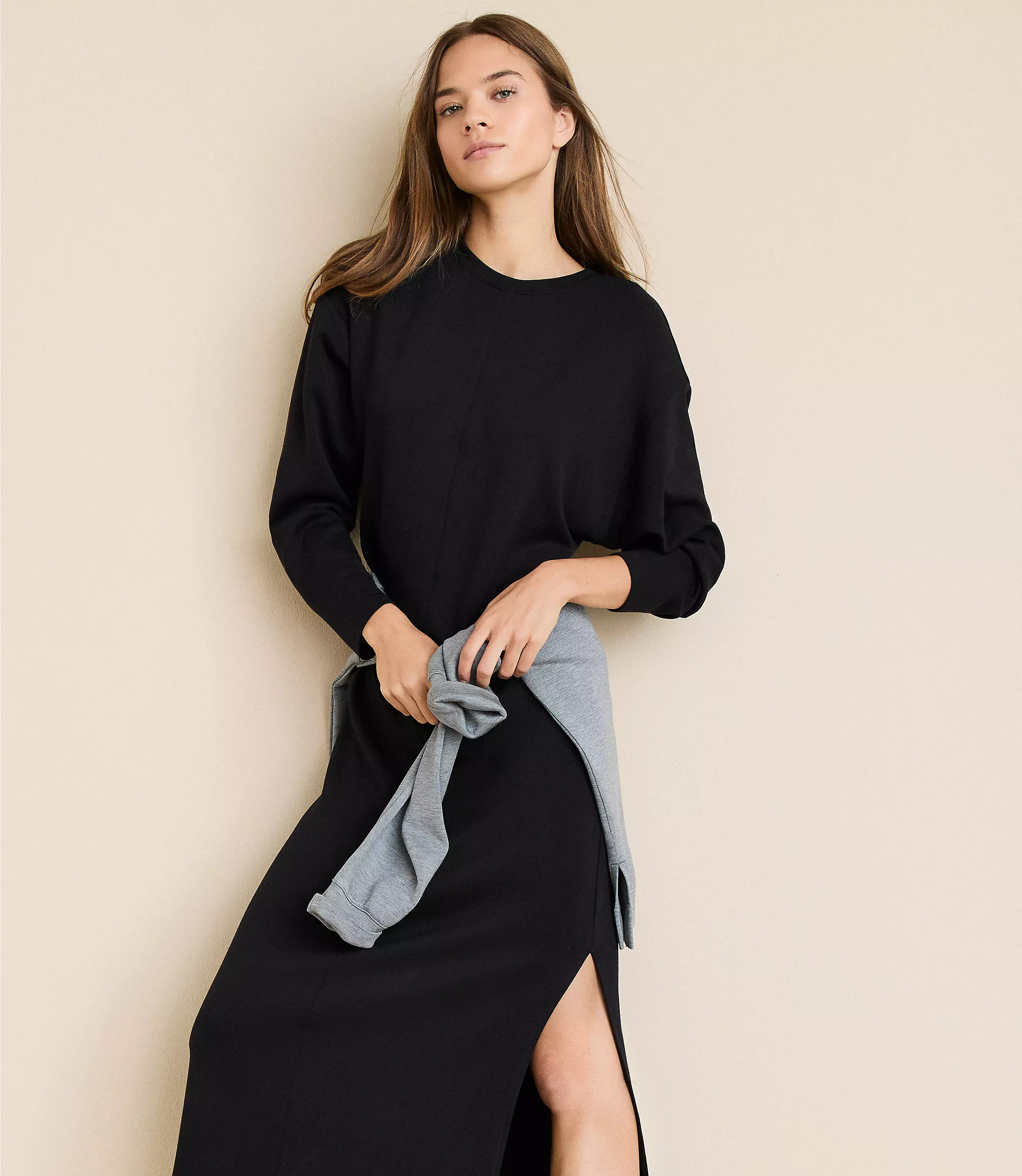 Lou & Grey Scubasoft Maxi Pocket Dress | LOFT