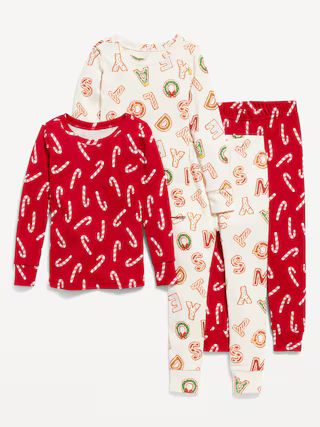 Unisex 4-Piece Snug-Fit Pajama Set for Toddler &amp; Baby | Old Navy (US)