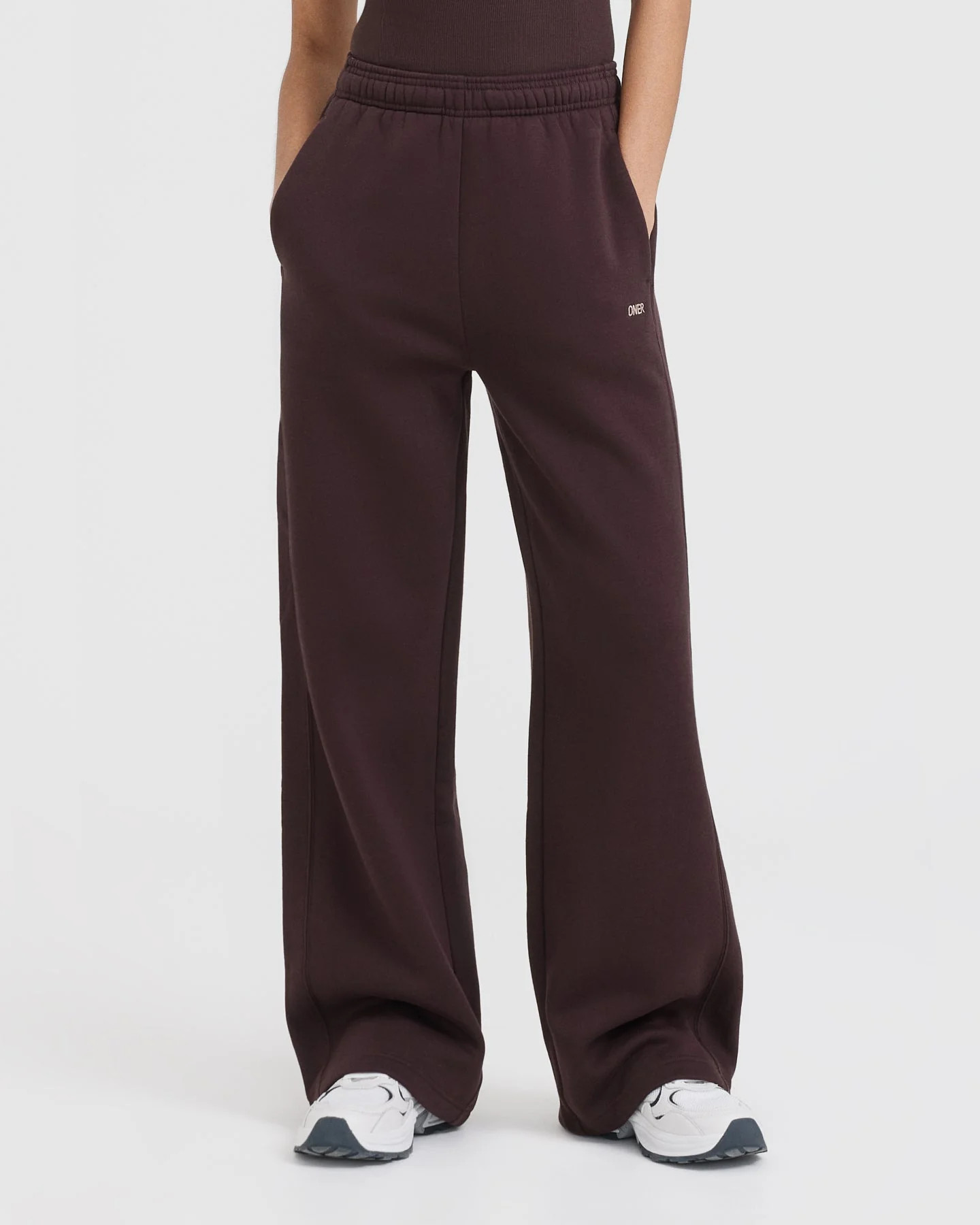 Foundations Straight Leg Joggers 
 Plum Brown | Oner Active (UK / US)