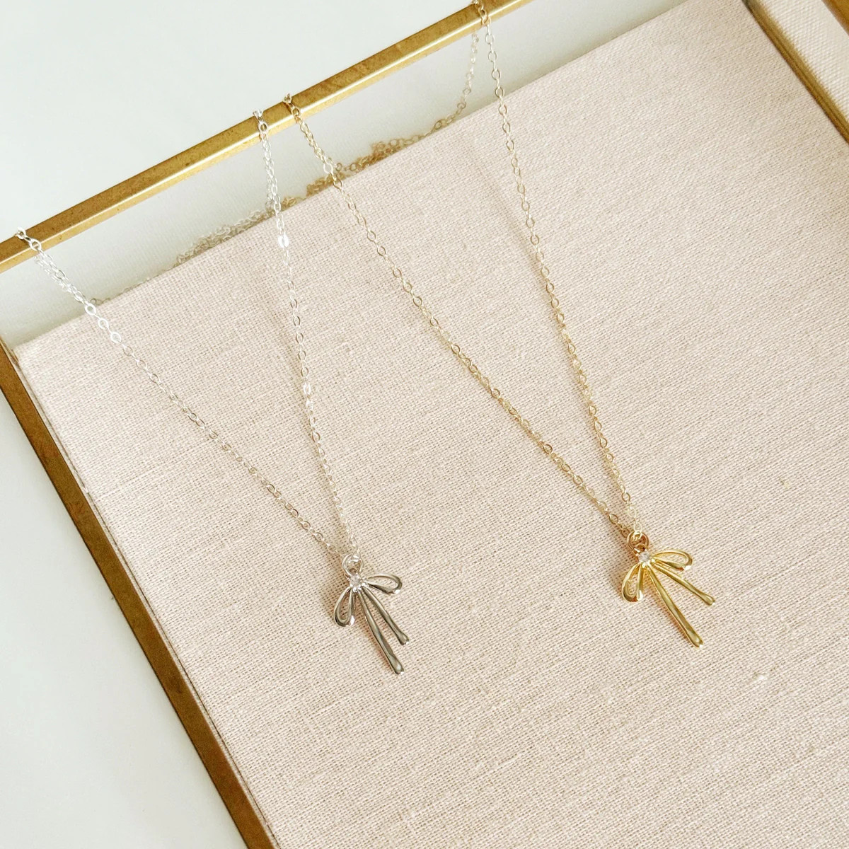 Limited Edition - Bow Necklace | Grace + Hudson Jewelry