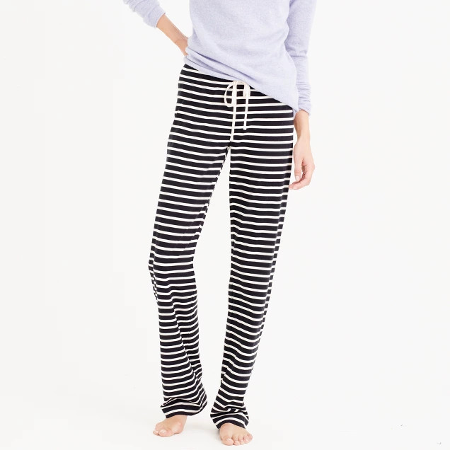 Dreamy cotton pant in stripe | J.Crew US